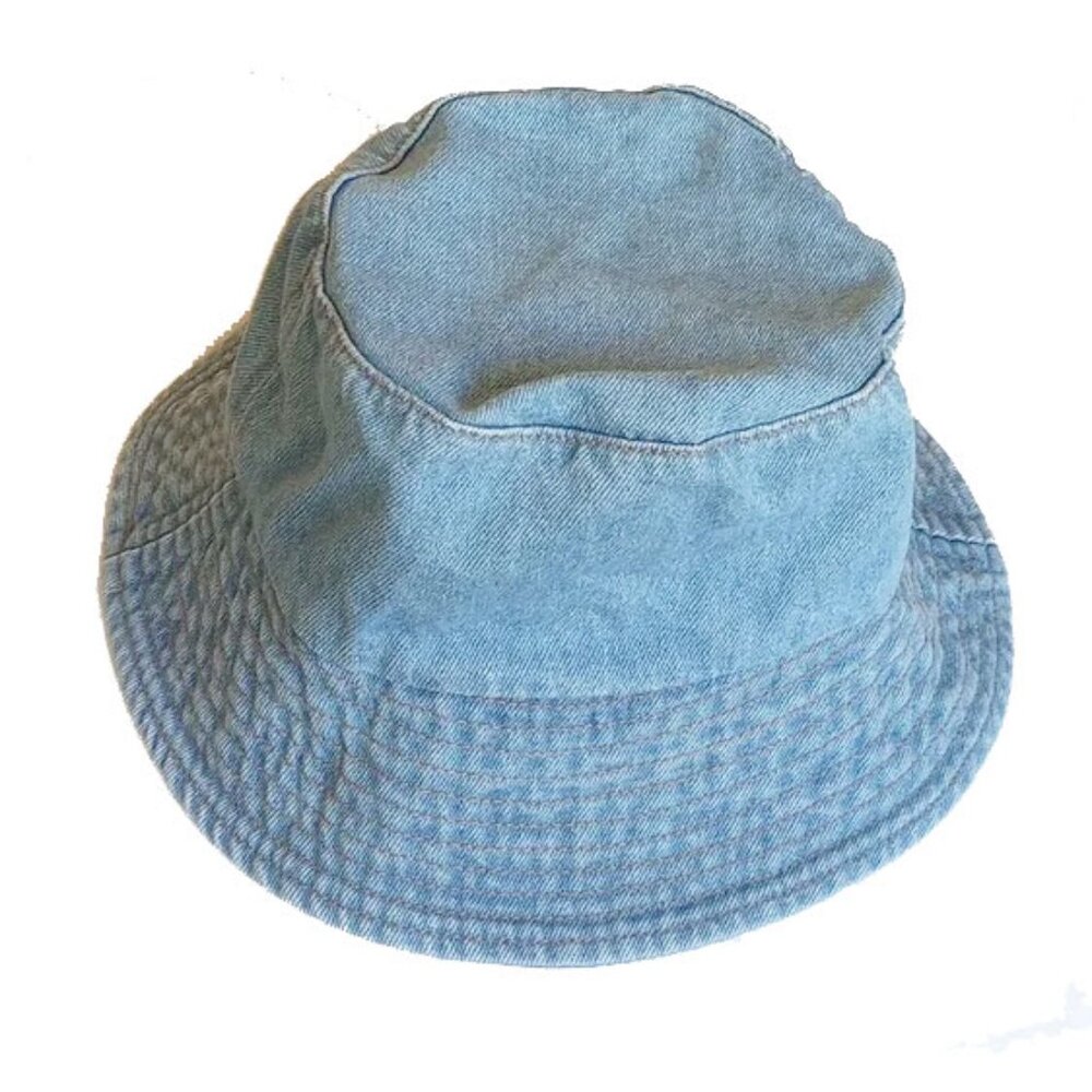 NWOT Rubi Light-Wash Denim Bucket Hat - 50off3